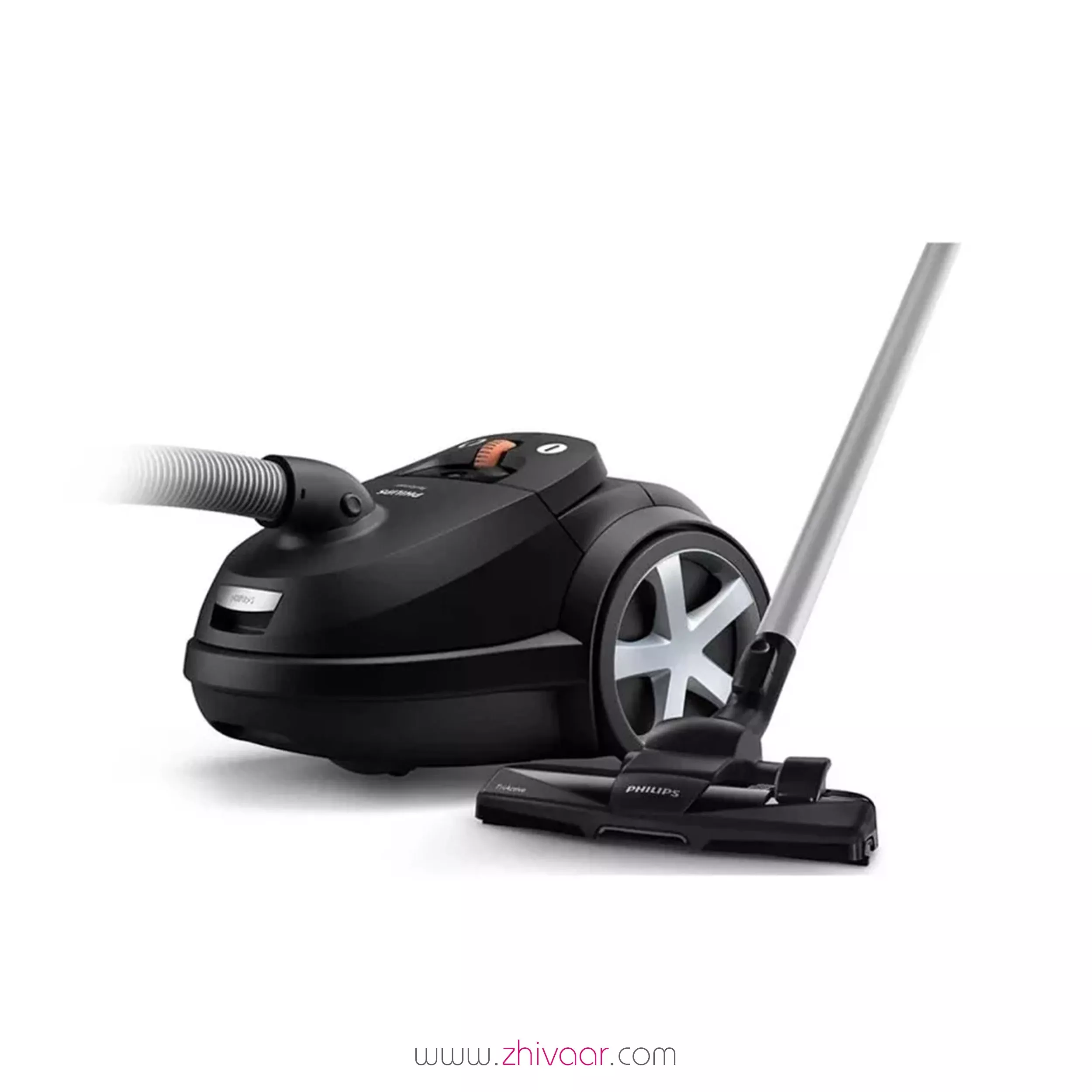 خرید جاروبرقي فيليپس مدل XD8022 رنگ مشکي - جارو برقی فیلیپس XD8022